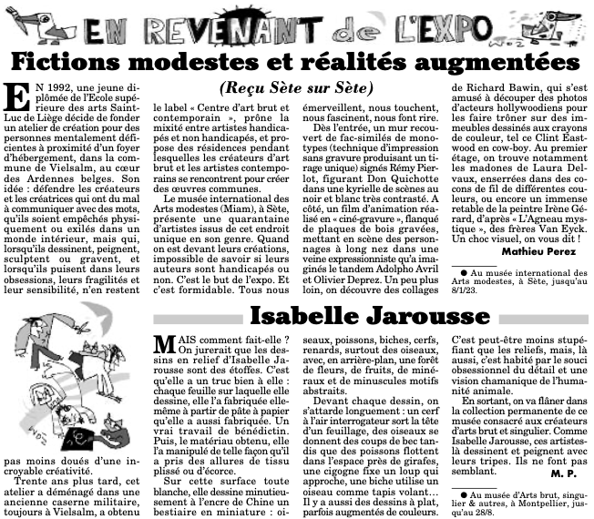 Le Canard Enchaîné – article 2